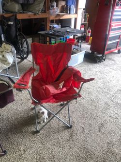 1 big guy chair and the red one new