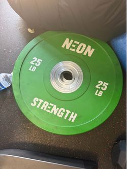 Bumper plate pairs 25/45lb