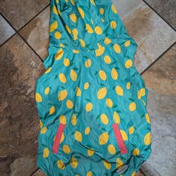 Lucy & Co Reversible Raincoat Size XXL