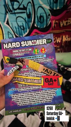 Hard Summer Saturday GA+