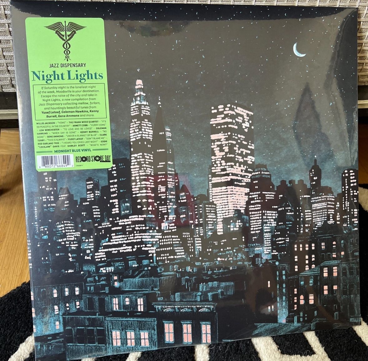 Jazz Dispensary Night Lights RSD 2025 Vinyl Record