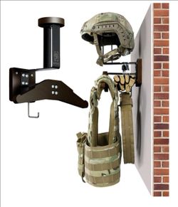 Gear rack hook mount, heavy duty, hunting, fishing, sports, motocycling