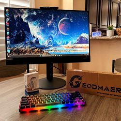 Very Powerful All In One Lenovo Desktop PC Win 11 Pro, Intel Core i7-8700, 16GB DDR4 Ram, 512GB SSD Nvme, Microsoft Office Pro Plus 2024