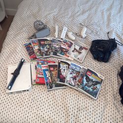 Old Wii Games And Headsets And Wii