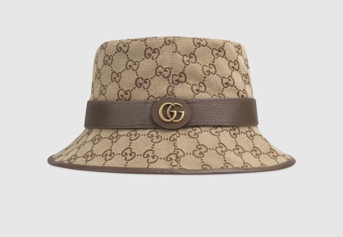 GUCCI GG canvas bucket hat
