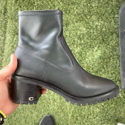 Coach Joy Leather Boots(6.5)