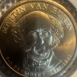 This is a 2008 Martin Van Buren Presidential Denver/philideDollar coin.