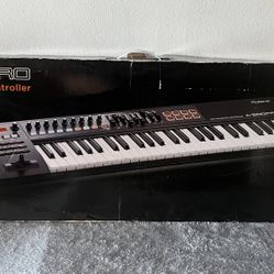 Roland A500 MIDI Keyboard Controller A-500S 49 Keys Synthesizer. New