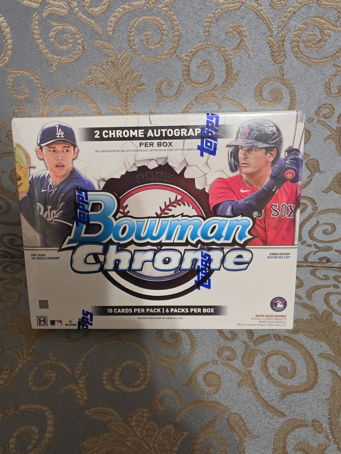 2025 bowman chrome hobby box