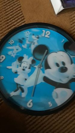 Estate Sale - Disney Lenticular clock