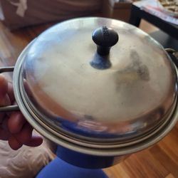 Small Aluminum Pot  Vintage 