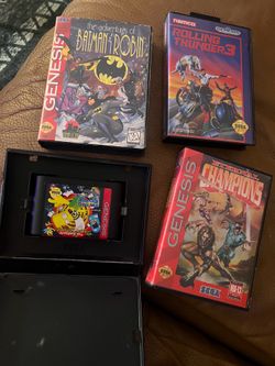 Sega Genesis lot of 4