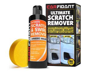 Scratch Repair and Swirl Remover - Car Paint Scratch Remover & Restorer Kit with Buffer Pad - Polishing & Waxing Kits - Compound for Vehicles Paint Re