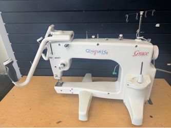 Grace company qnique quilting machine 15r mid arm model