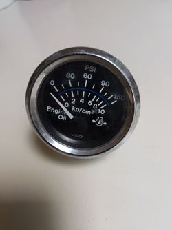 Car oil pressure gauge