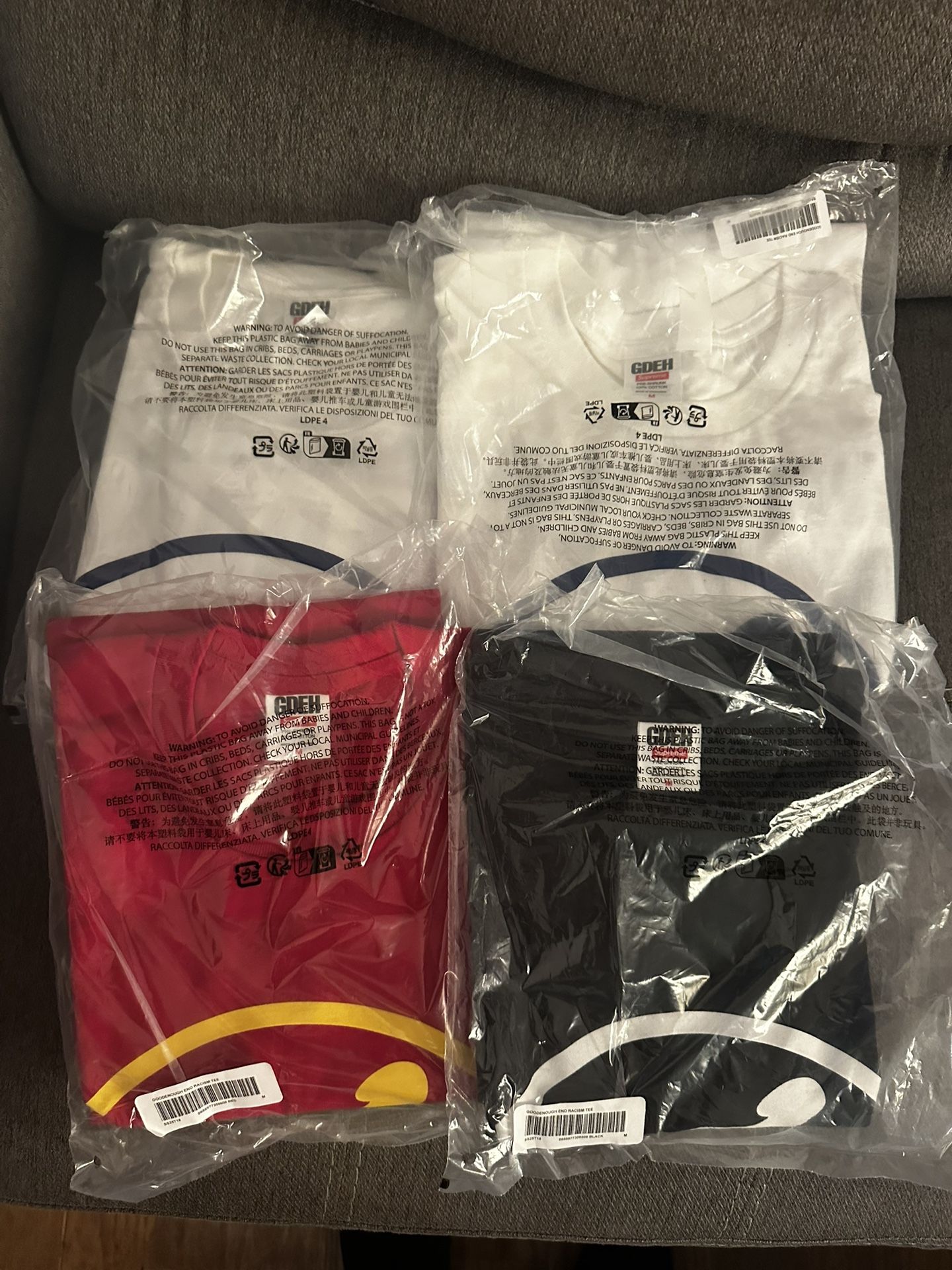 Supreme X GOODENOUGH Tees