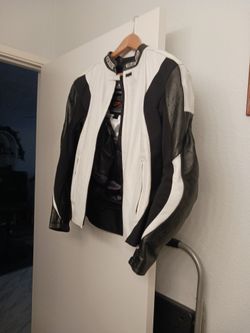 Small Leather Bike Jacket New
