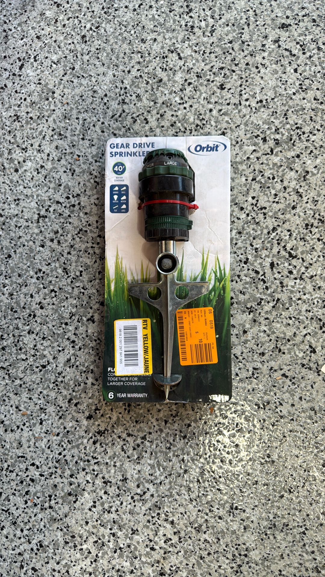 Orbit Gear Drive Sprinklers