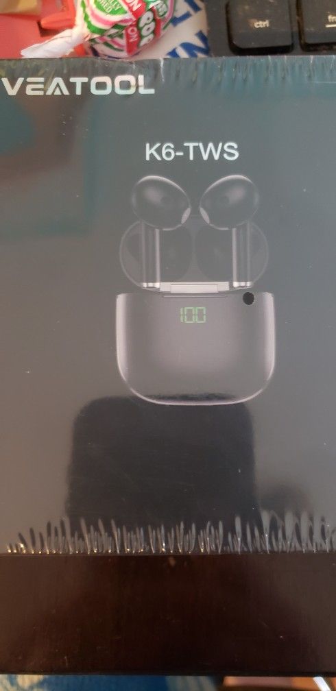 True Wireless Earbuds,Bluetooth Headphones Playback Digital Power Display,Earphones with Wireless Charging Case,Ear Buds with Mic for iPhone Airpo