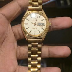 Gold Plated Hamilton Day Date