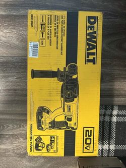 DEWALT DCH133M2 20V SDS Plus Rotary Hammer Kit