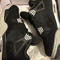 Jordan 4 se black canva