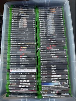 Xbox one games $5 ea or 12 for $50 or all 193 for $500
