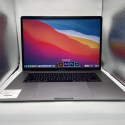 Apple MacBook Pro 15” Touch Bar 16gb ram 512ssd 2.9ghz i7 Mac OS Catalina mid 2017 fully loaded with Adobe photoshop,final cut pro , logic , Lightroom