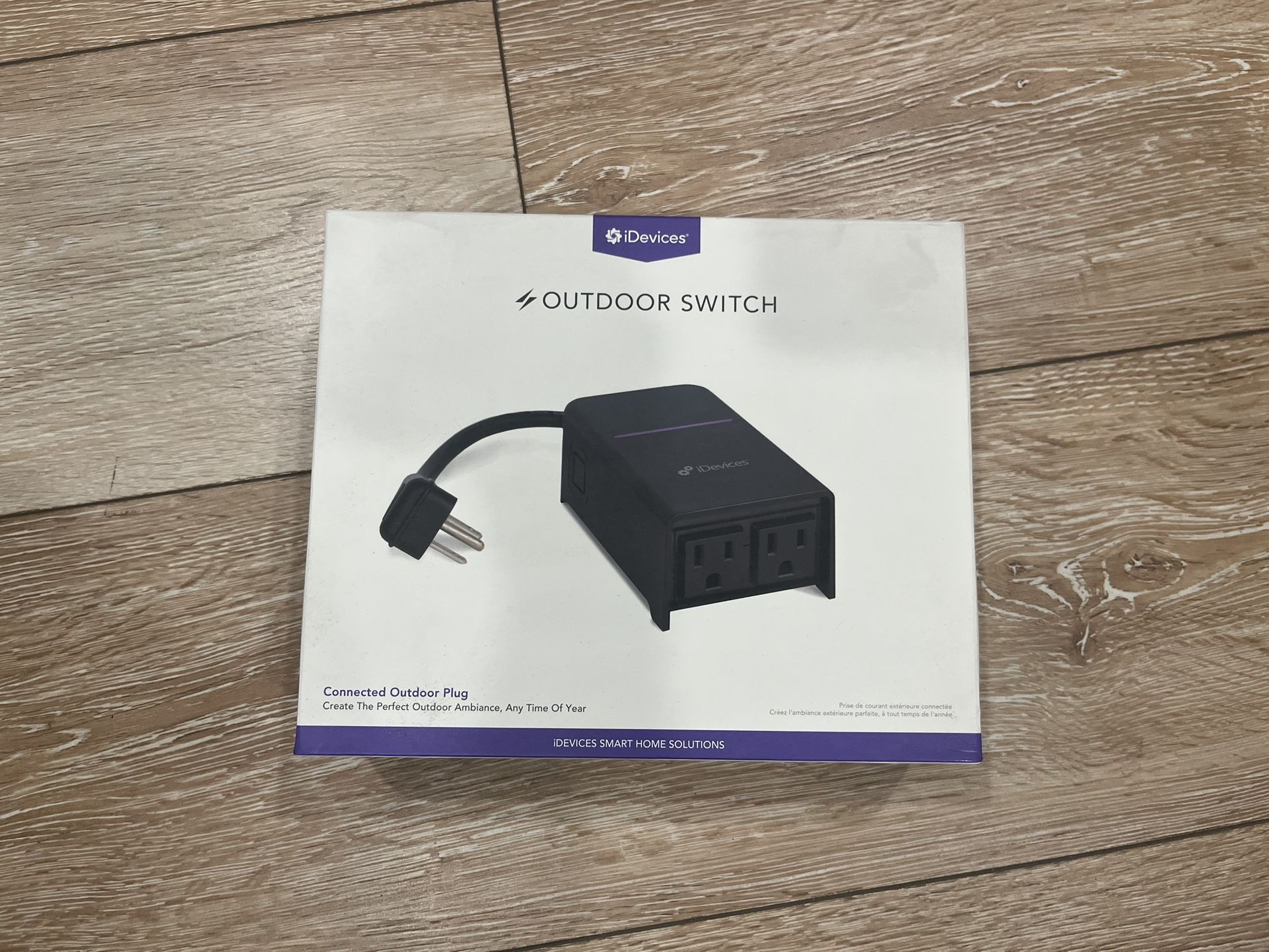 iDevices Outdoor Switch – Smart Wi-Fi Plug for Outdoor Use