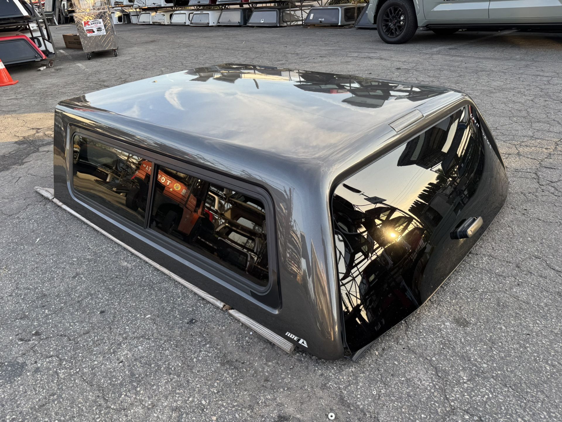 Ford F-150 Camper Shell 2015-20 Grey ARE