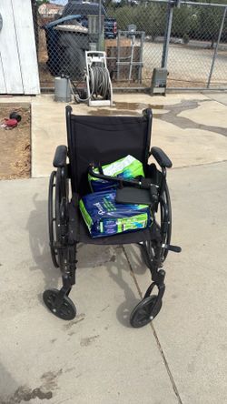 Wheelchair and dippers