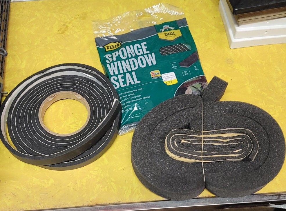 Sponge Window Seal Package Plus Extras 