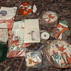 Woodland Animal Baby Shower Decorations 