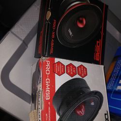 2 Brand New Ds18 6.5 Loud Mids $75firm Price Pickup Only Serious Buyers Please Yes It Is Avaliable 