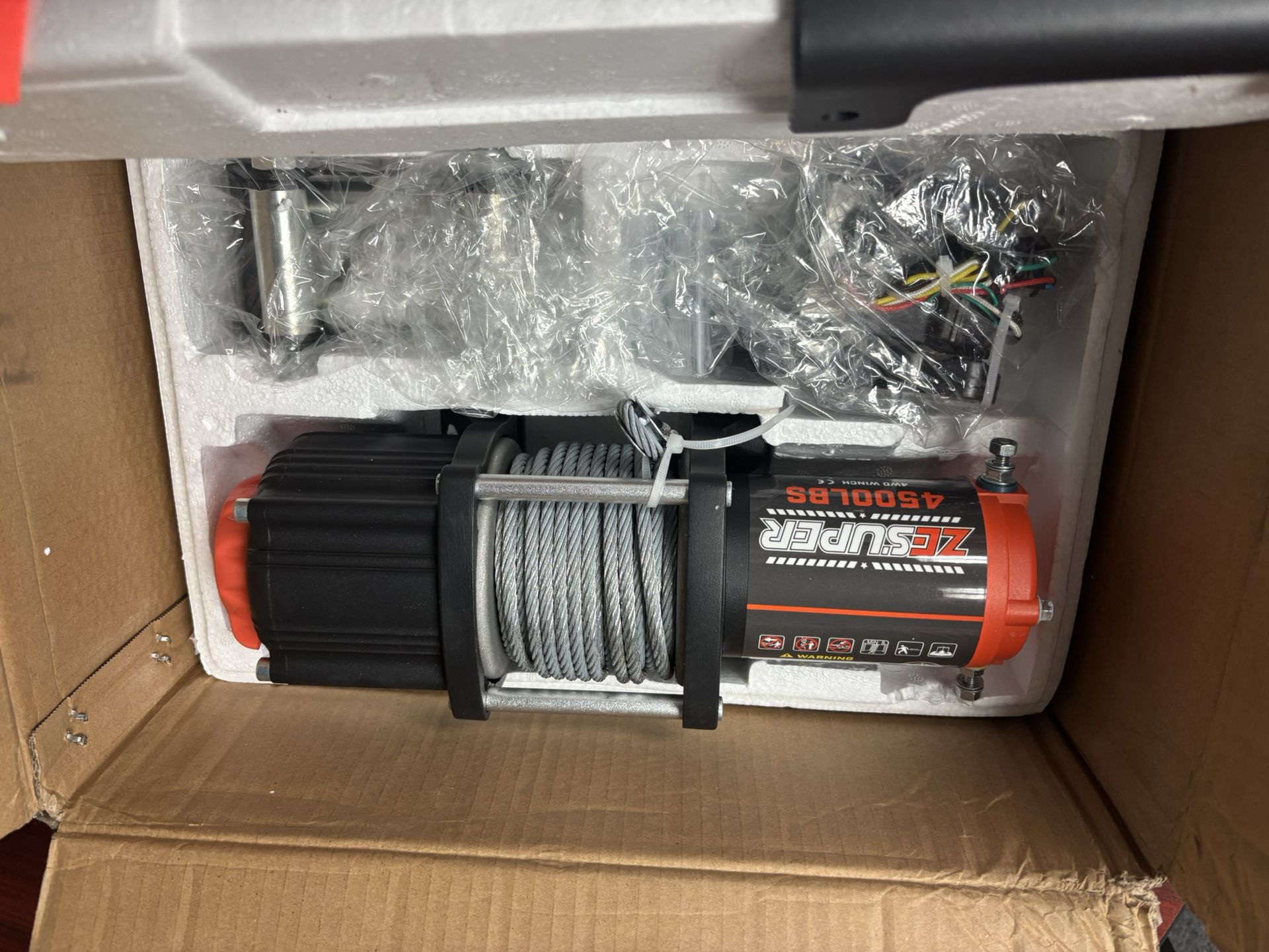 Winch Zc Super 4500 Lbs