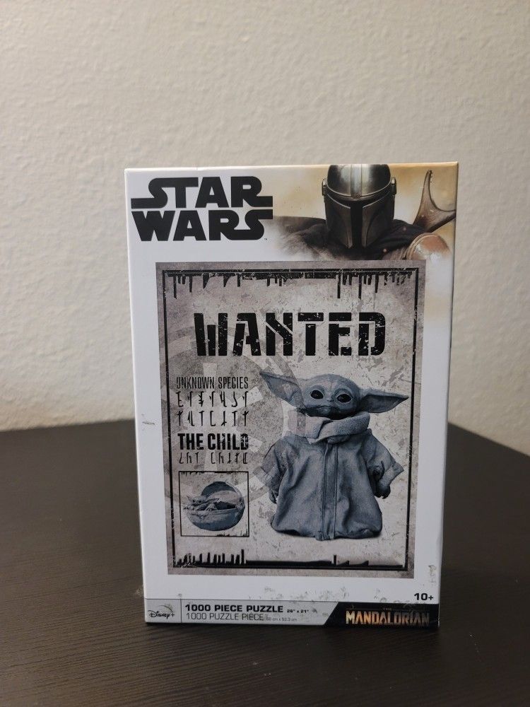 Star Wars Mandalorian 1000 PC Puzzle "The Wanted Child"
