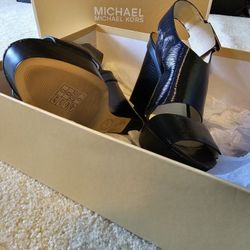 Brand New- Michael Kors Platform Wedge Heels