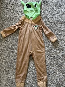 Kids yoda costume onesie
