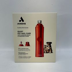 New Andis 66825 CNG-1 Cordless Pet Nail Grinder 2-Speed Rotary Grooming Tool