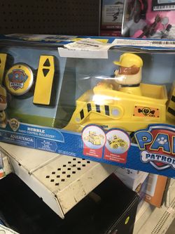 Rubble radio control bulldozer