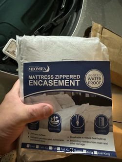 Bed ,frame , mattress cover