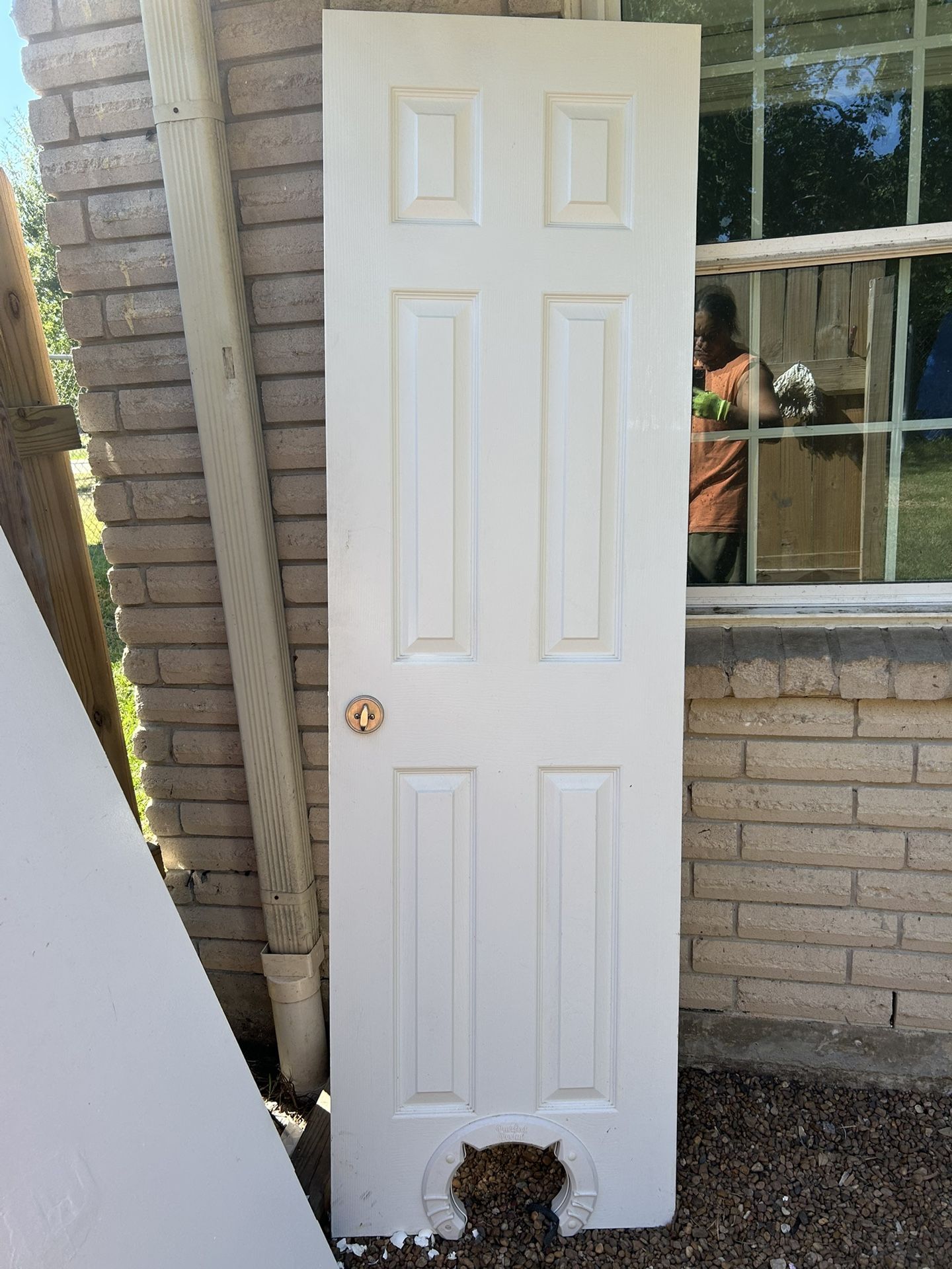 Cat Door With Lock And Key 50