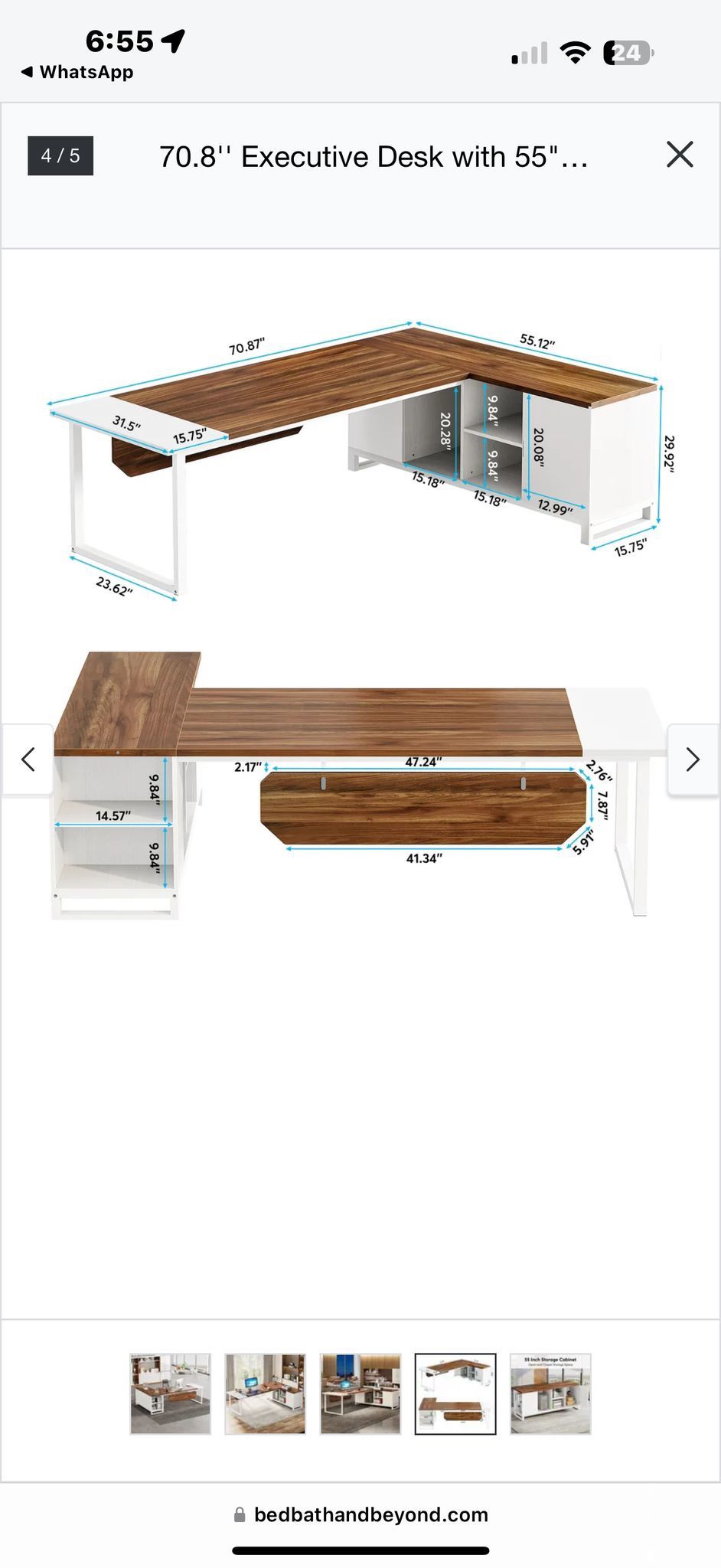 Last Chance: Office Desk Mesa De Escritorio Excellent Condition