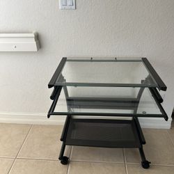 Glass Desk