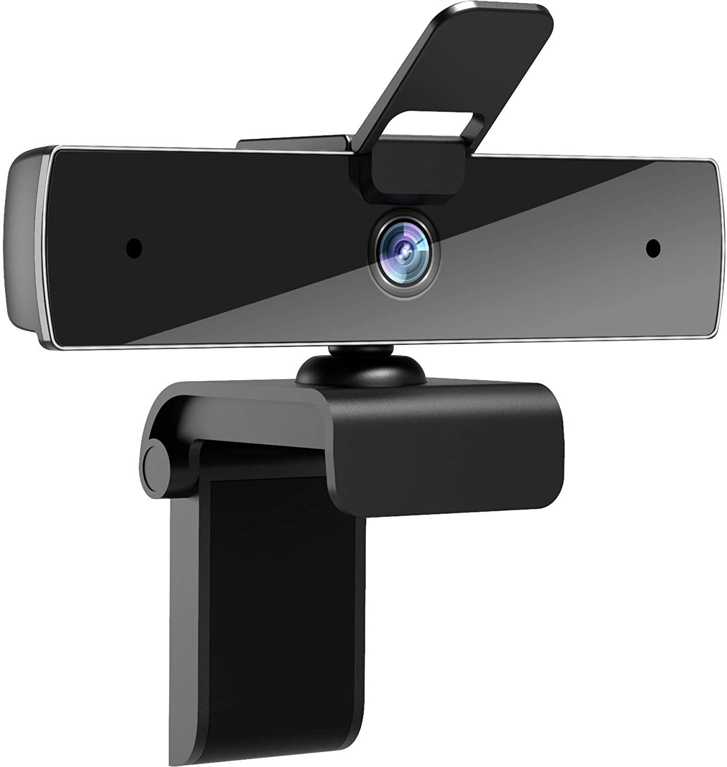 Webcam with Microphone QTNIUE FHD Webcam 1080p,USB Camerafor Video Calling, Stereo Streaming and Online Classes