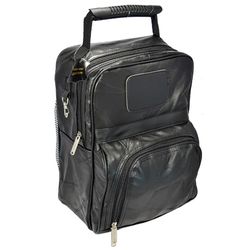 New W Tags: SET OF SIX Medium Shoe Bags In Black Leather By Seville Retail Price $40 Each! Retailer Purchased Would Be $250 +/- Tax!  Our Price $15 Ea
