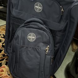 Backpack And Garment Bag 