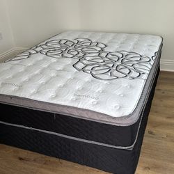 🔥  Mattress For Sale  🔥 Queen Size Mattress Pillow Top 12”.     All Sizes Available.    Same Day Delivery 