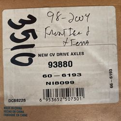 Brand new in box never used CV drive axle
