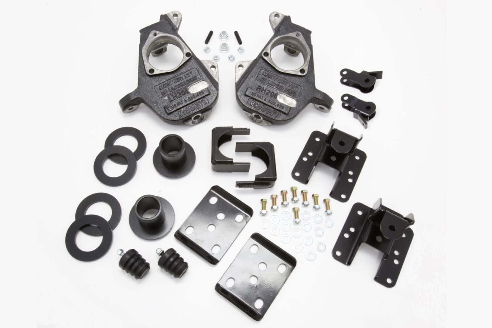 3″/5″, 4″/6″ Lowering Kit, 2007-2013 GM 1500 Trucks, 2wd, Spring Drop (#34060)